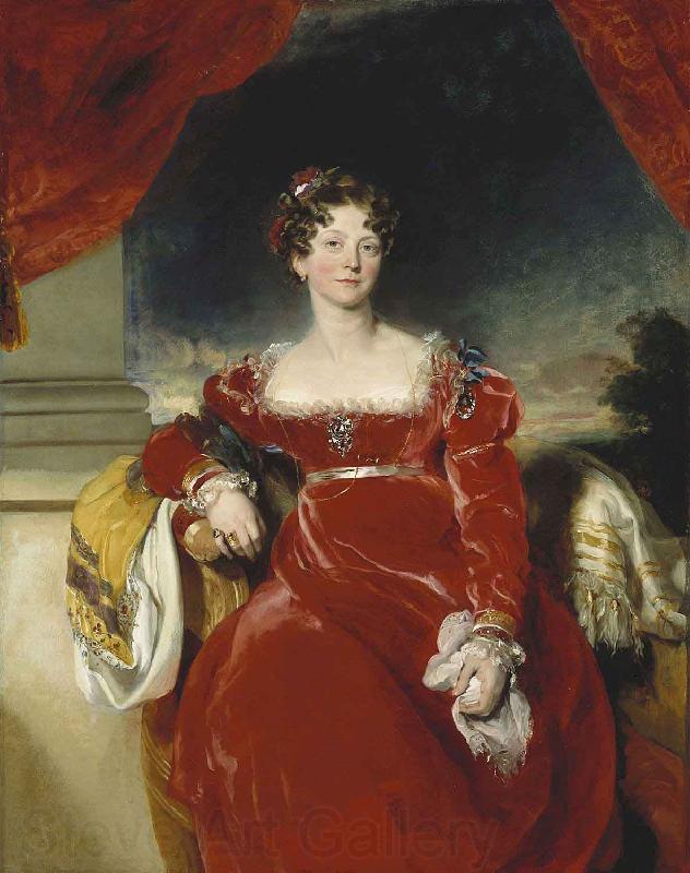 LAWRENCE, Sir Thomas Portrait of Princess Sophia Norge oil painting art